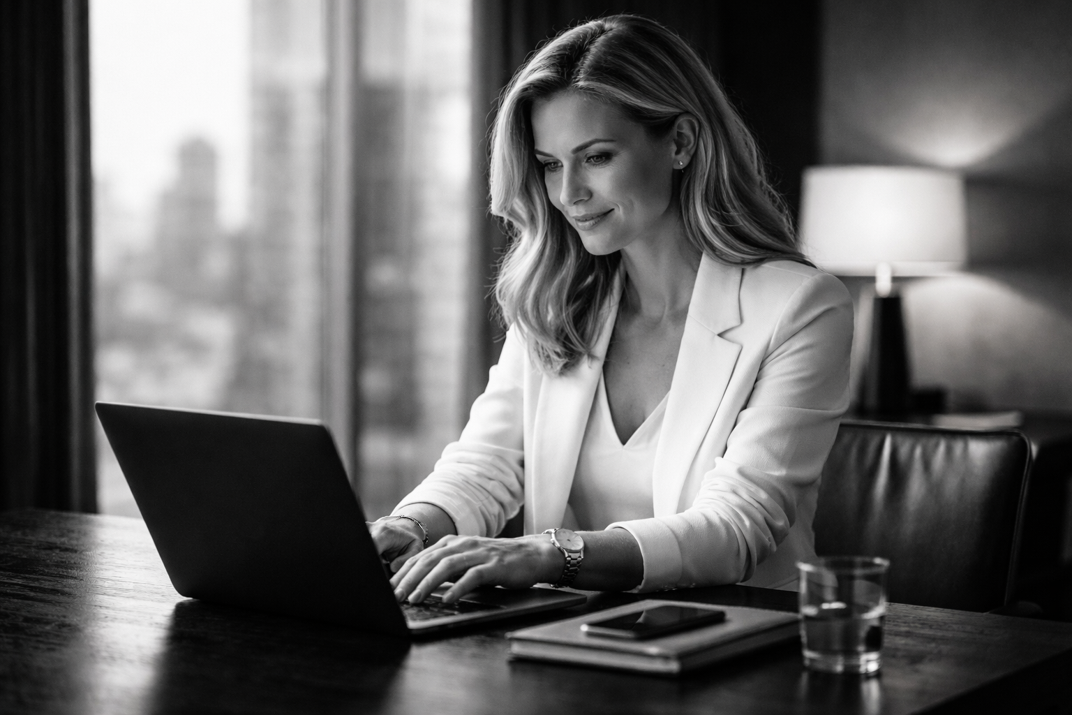 An executive consultant learning how to build personal brand online using a premium media platform.