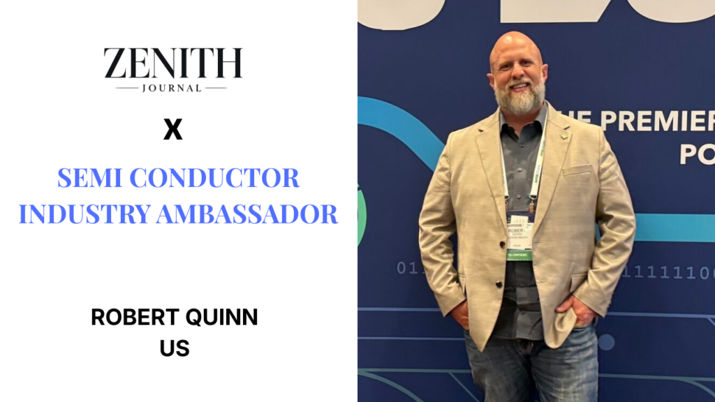 Robert Quinn semiconductor industry expert and thought leader speaking at conference